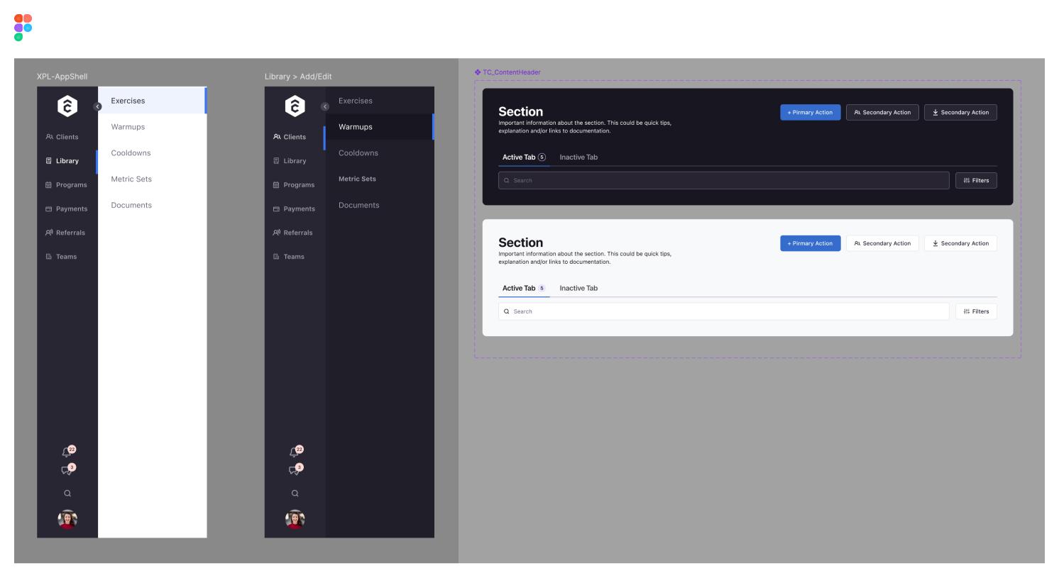 Navigation components